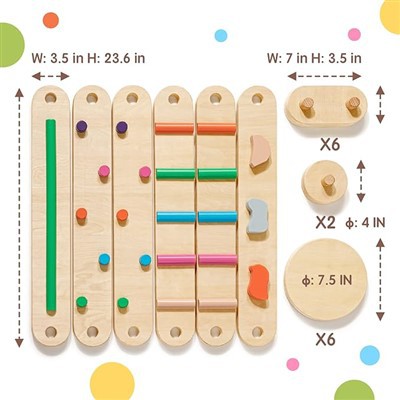 لکڑی کا بیلنس بورڈ