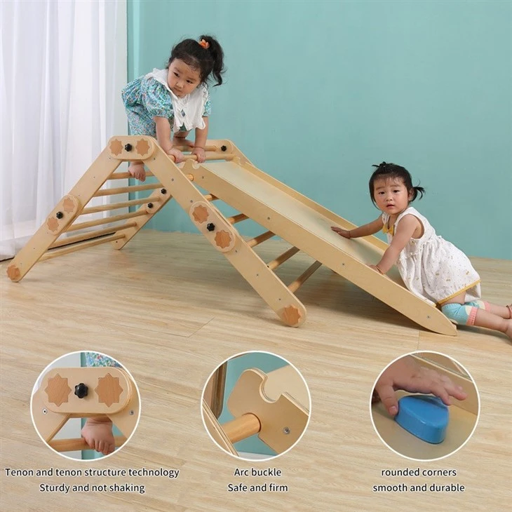Wooden 8 in 1Climber Frame Toys